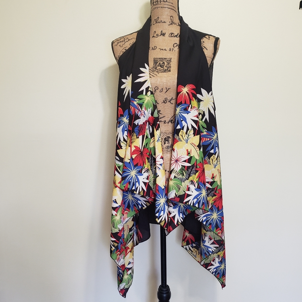 Kimono Asymmetrical Draped Swim Swim Cover…
